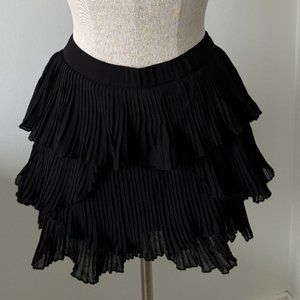 Zara Ruffled Pleated Skirt Size M